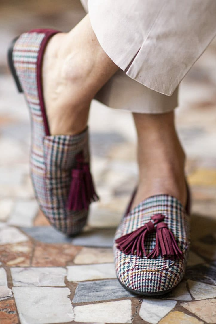 MARIJKE | SLIP-ON LOAFERS MET SCHOTSE KWASTJES