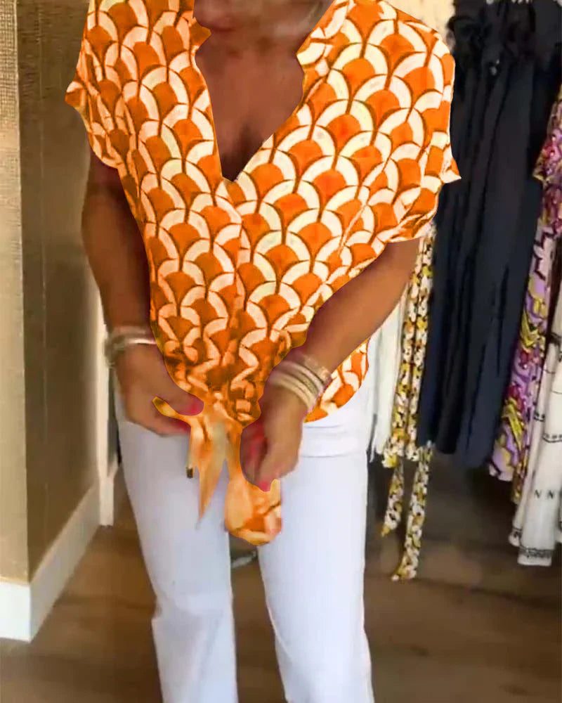 LEONTINE | ELEGANTE ZOMERBLOUSE