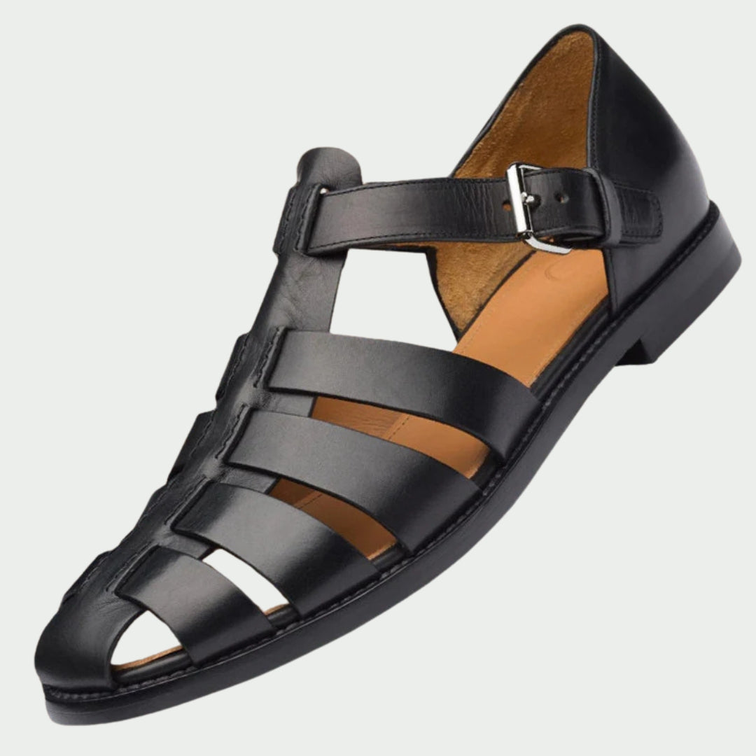 ANNA | COMFORTABELE ANTI-SLIP LEREN SANDALEN