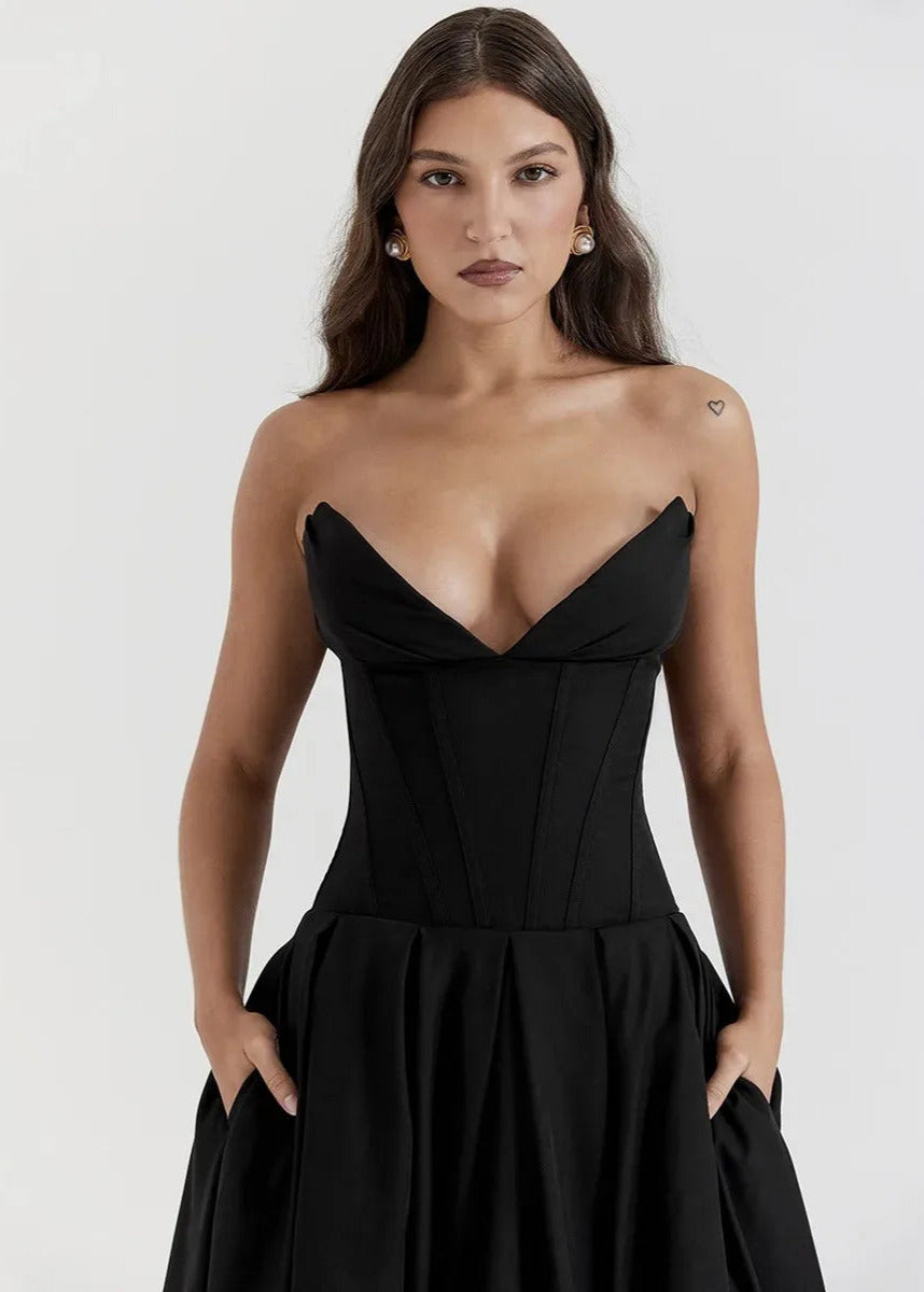 ISABELLA | STRAPLESS JURK