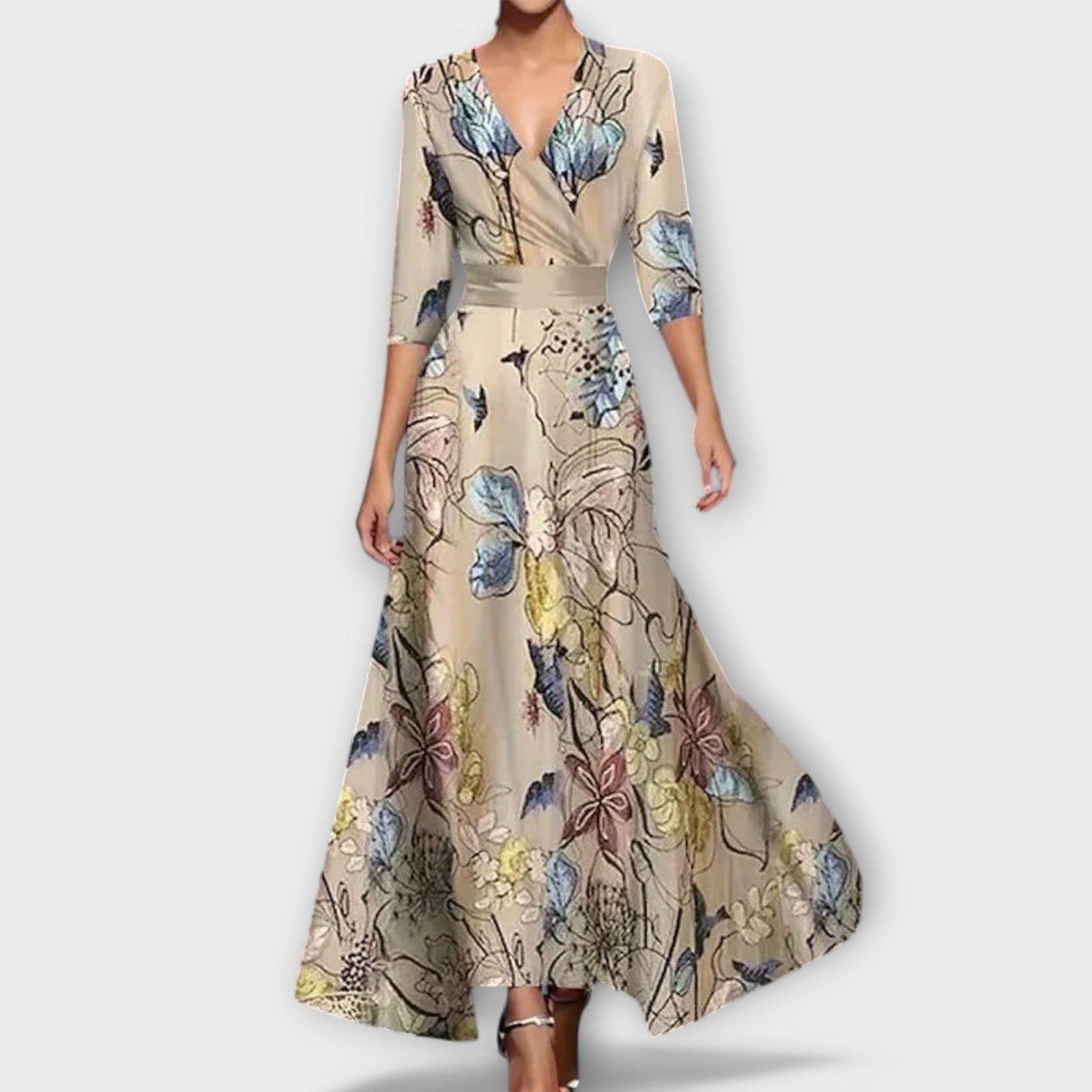 ALMA | ELEGANTE MOUWEN DESIGN DAMES JURK