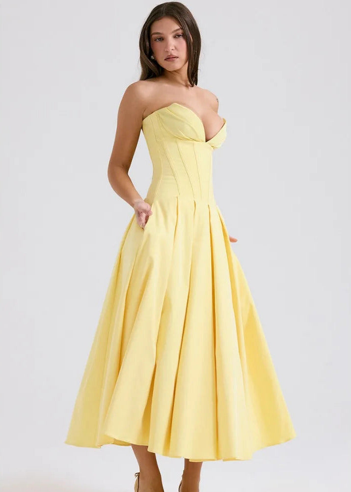 ISABELLA | STRAPLESS JURK