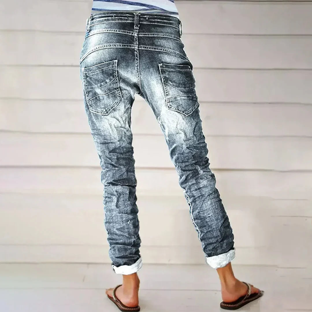 RHEYA | ELEGANTE STRETCHBROEK