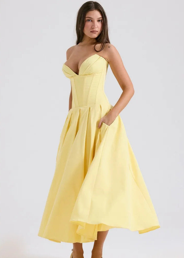 ISABELLA | STRAPLESS JURK