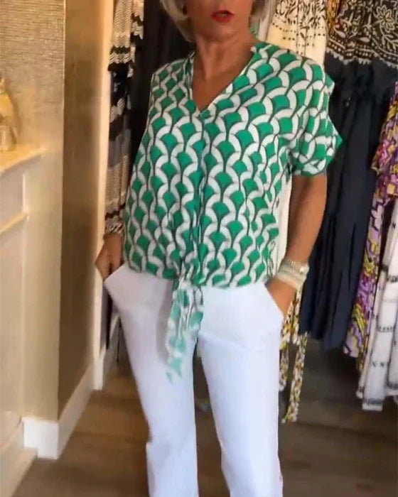 LEONTINE | ELEGANTE ZOMERBLOUSE