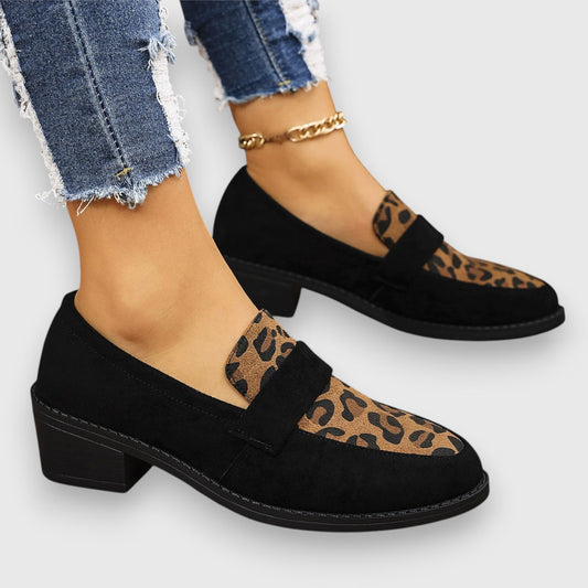 DINA | CHIQUE COMFORT LOAFERS MET PRINT