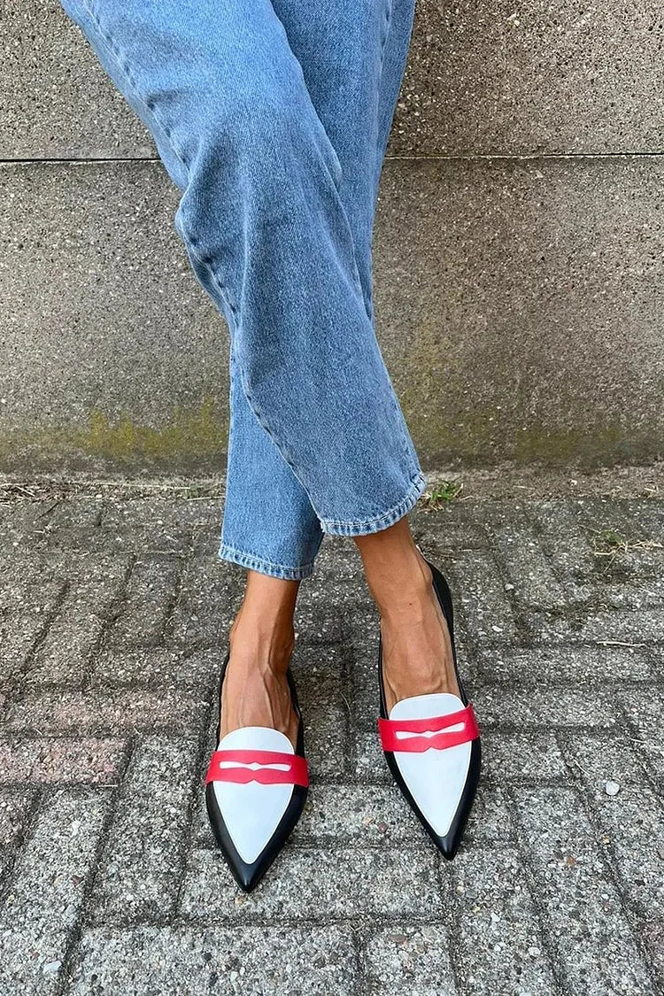 ILSE | PATCHWORK LOAFERS MET COLOURBLOCK GESP