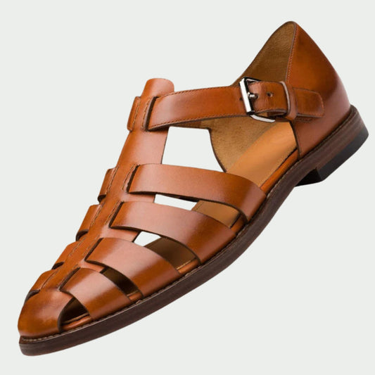 ANNA | COMFORTABELE ANTI-SLIP LEREN SANDALEN