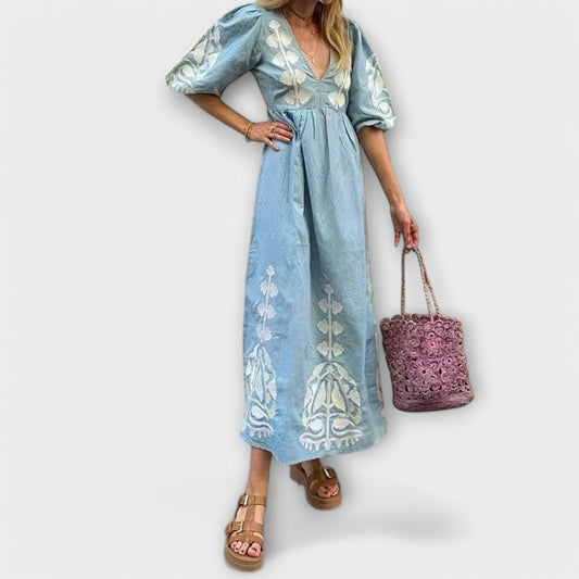 RENA | LEVENDIGE ELEGANTE JURK