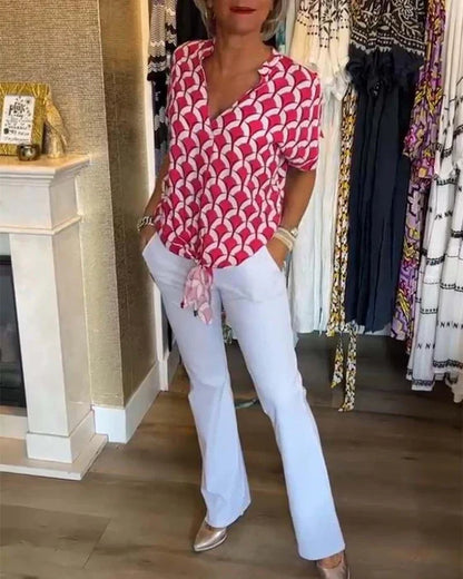 LEONTINE | ELEGANTE ZOMERBLOUSE