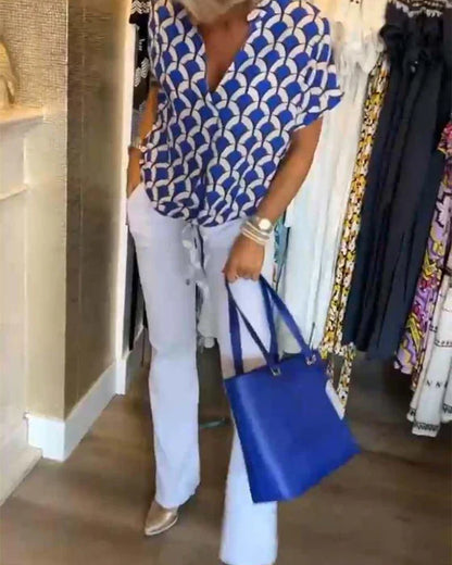 LEONTINE | ELEGANTE ZOMERBLOUSE